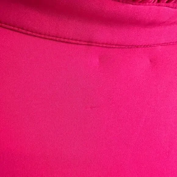 SSYS Sleeveless Frill Vneck Top Pink M - Picture 9 of 9